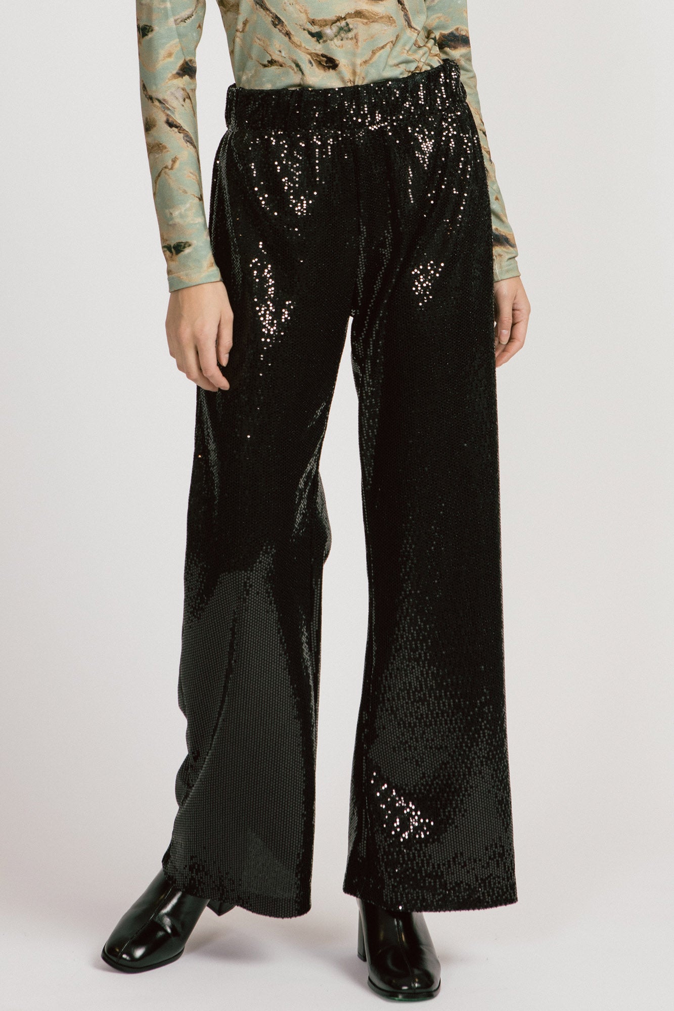 Allison Wonderland, Trixie Pant, Black Sequins