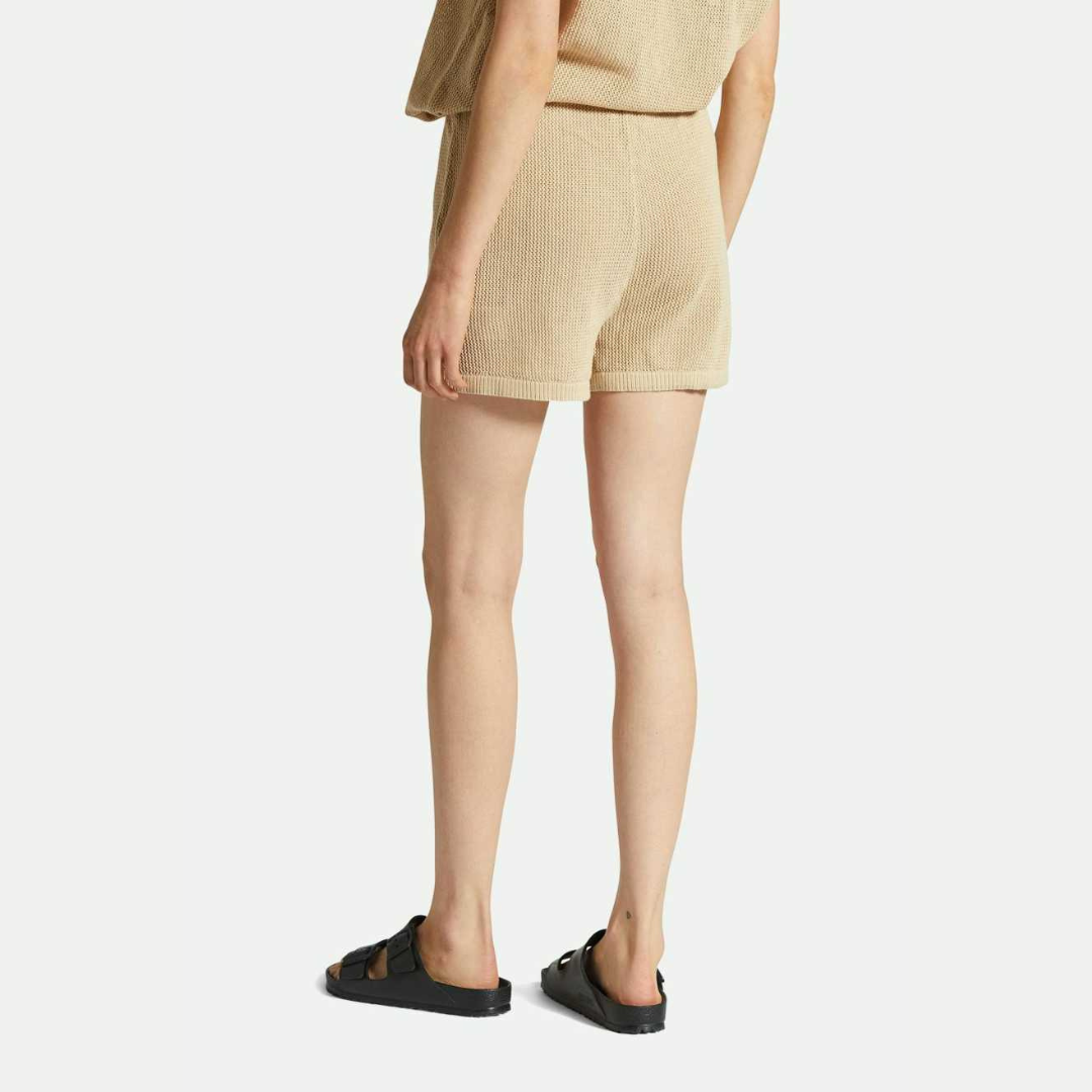 Aruba Cover Up Short, Oat Milk
