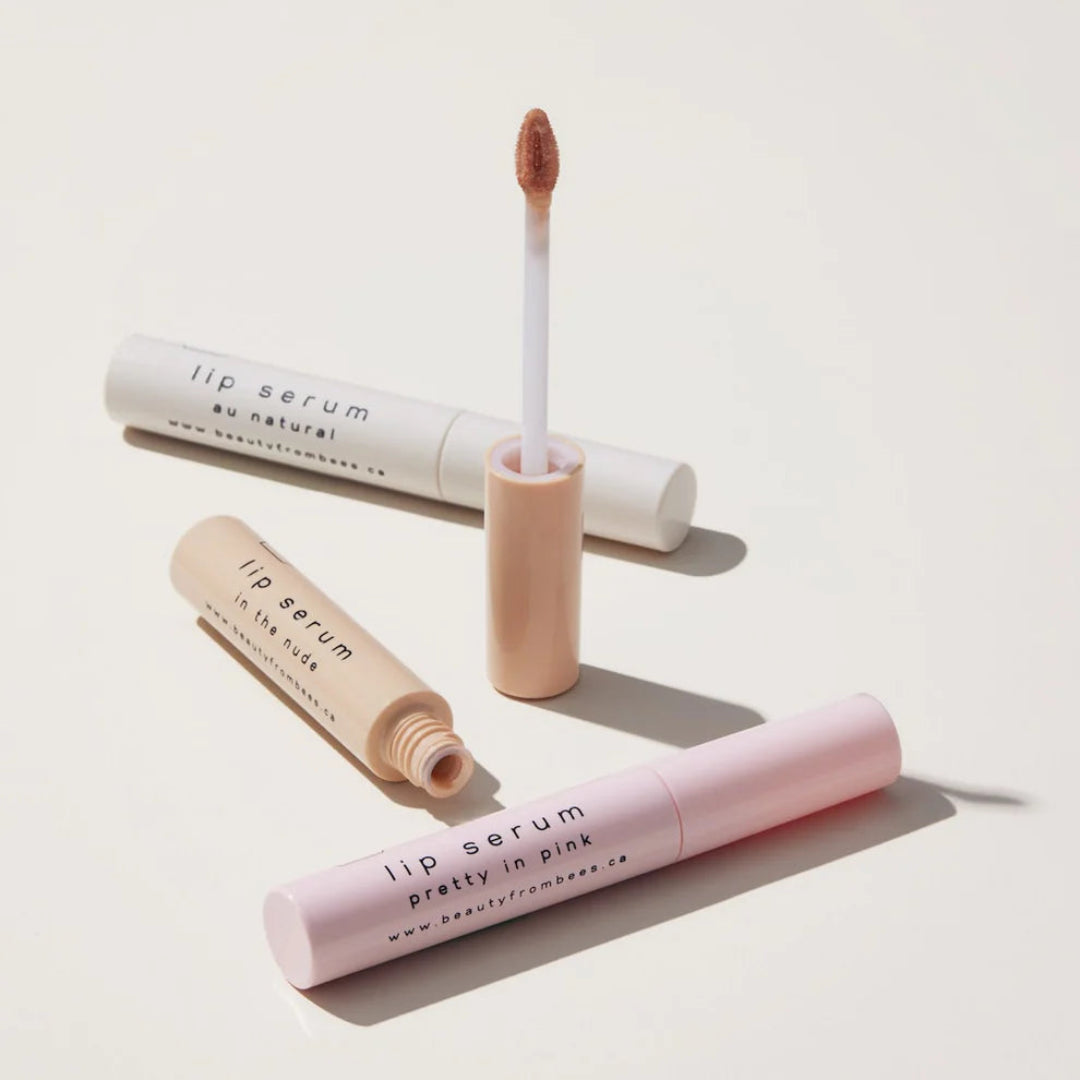 Beauty from Bees, Lip Serum, Pretty in Pink