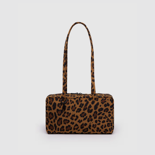Baggu, Nylon Bowler Bag, Leopard