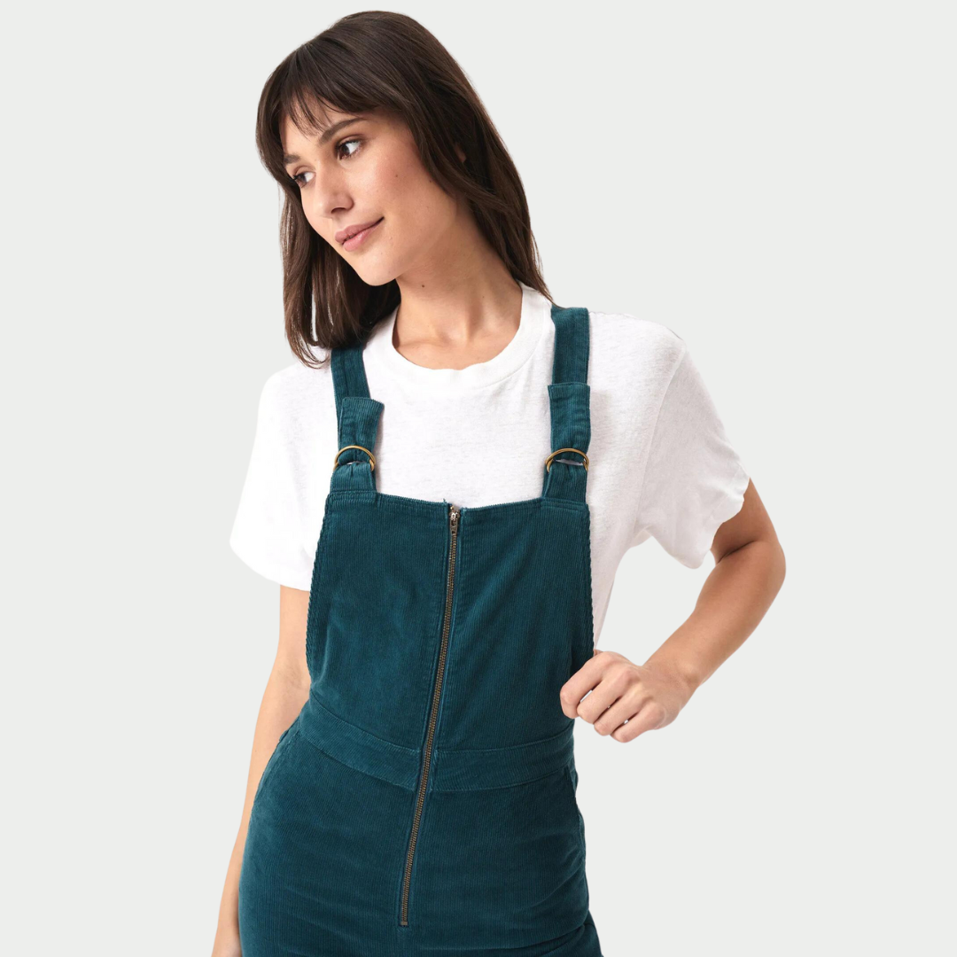 Eastcoast Flare Overall, Forest Cord