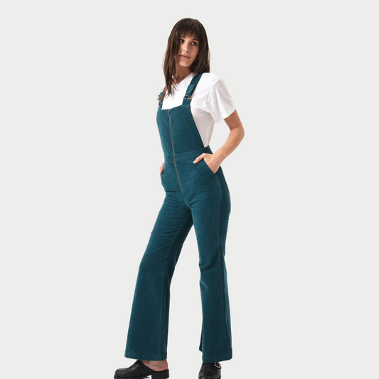 Eastcoast Flare Overall, Forest Cord