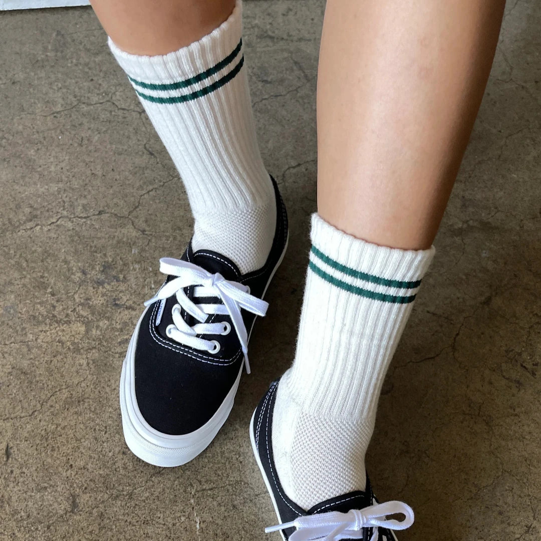 Le Bon Shoppe, Boyfriend Socks, Parchment
