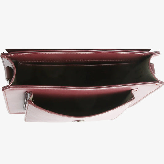HVISK, Cayman Pocket Soft Structure Bag, Midnight Plum