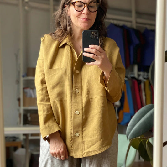 Amanda Moss, Burdock Linen Shirt
