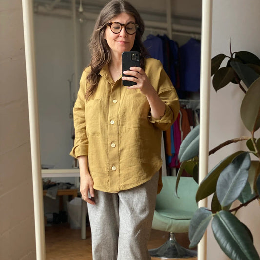 Amanda Moss, Burdock Linen Shirt