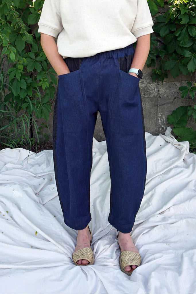 Ursa Minor, Flor Arca Pants, Criss Cross Denim
