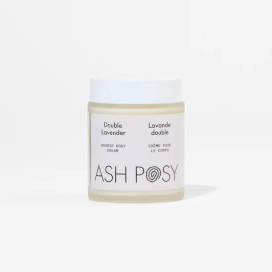 Ash & Posy, Bougie Body Cream, Double Lavender