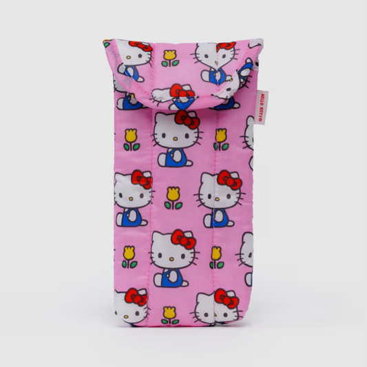 Baggu, Puffy Glasses Sleeve, Hello Kitty Pink