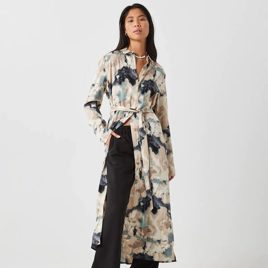 Norra Midi Dress, Sagebrush Green