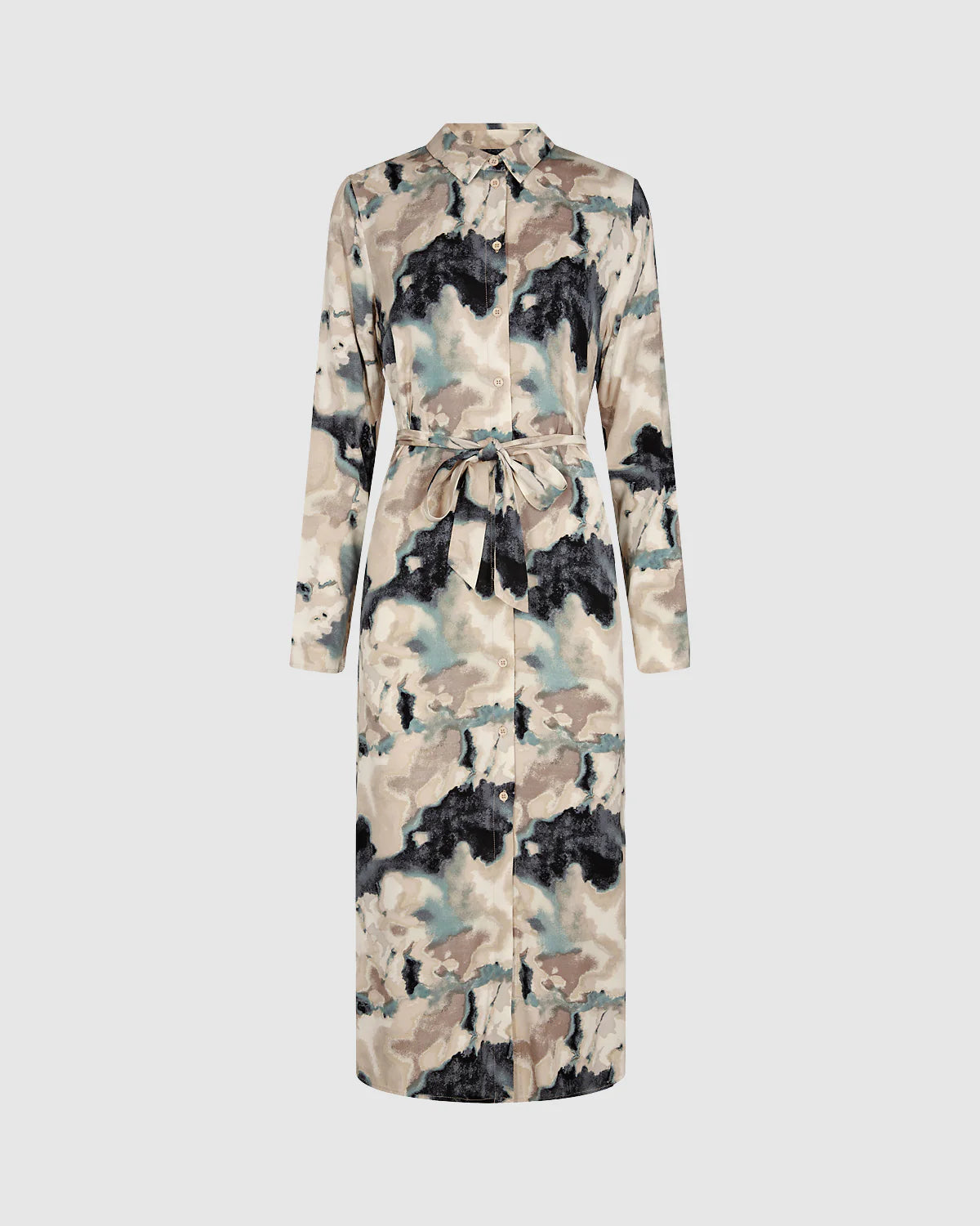 Norra Midi Dress, Sagebrush Green