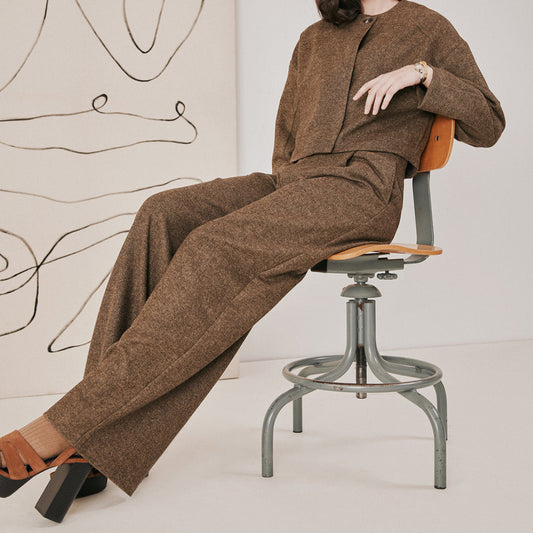 Dagg and Stacey, Remi Pant, Cocoa Tweed