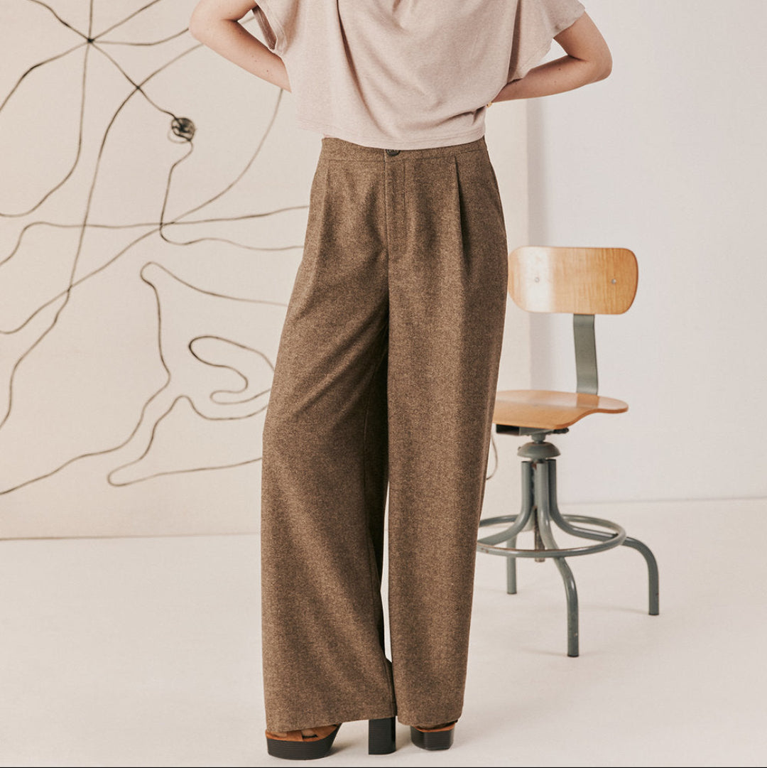 Dagg and Stacey, Remi Pant, Cocoa Tweed