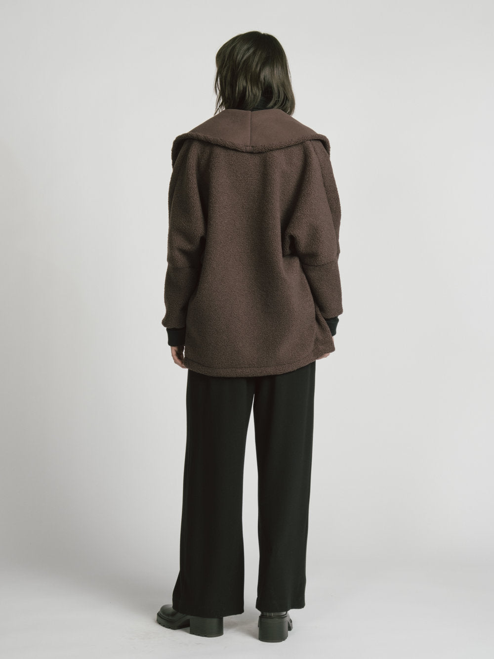 Allison Wonderland, Gemini Jacket, Raisin Fleece