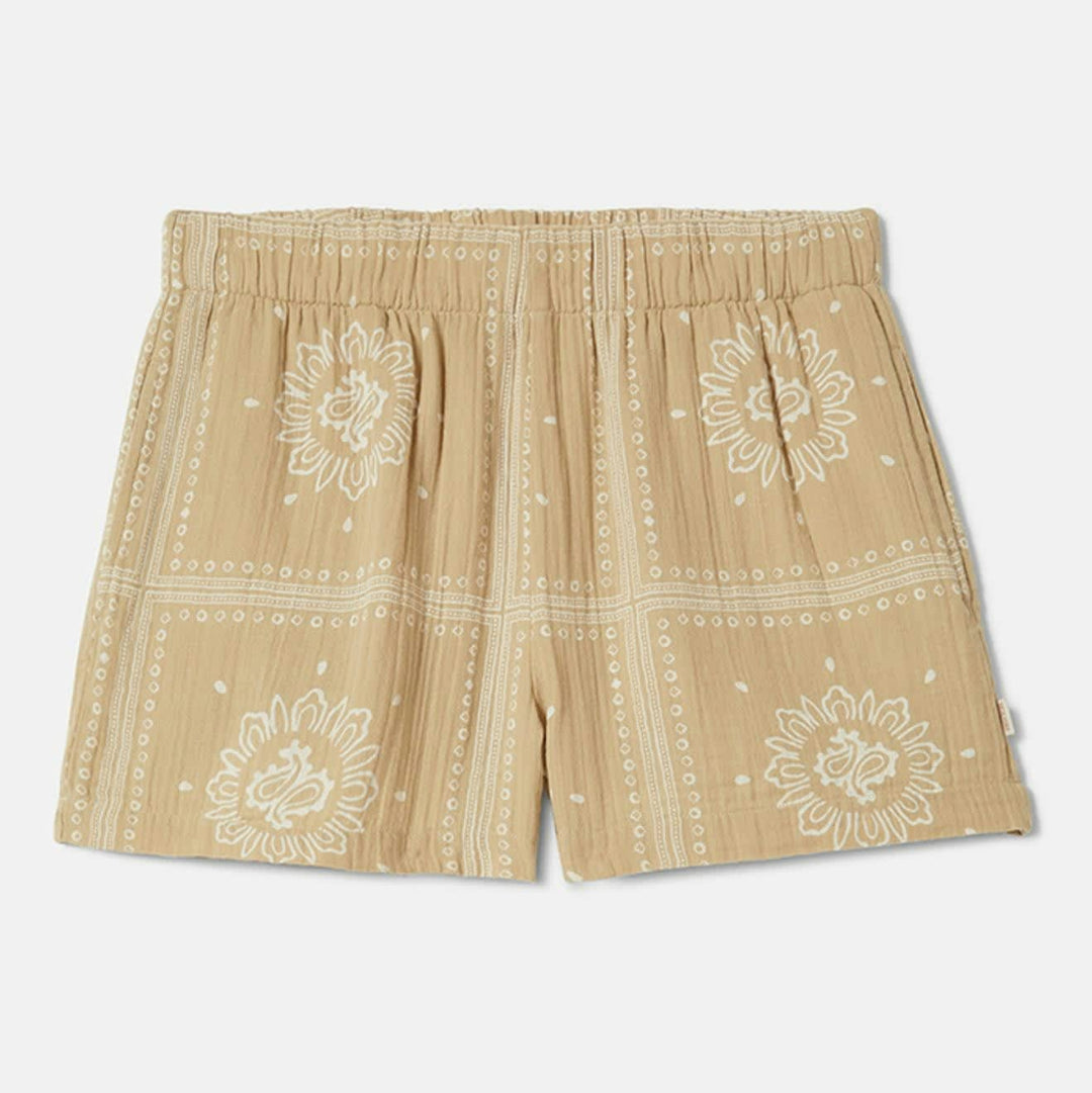 Brixton, Wandering Short, Pale Khaki Bandana