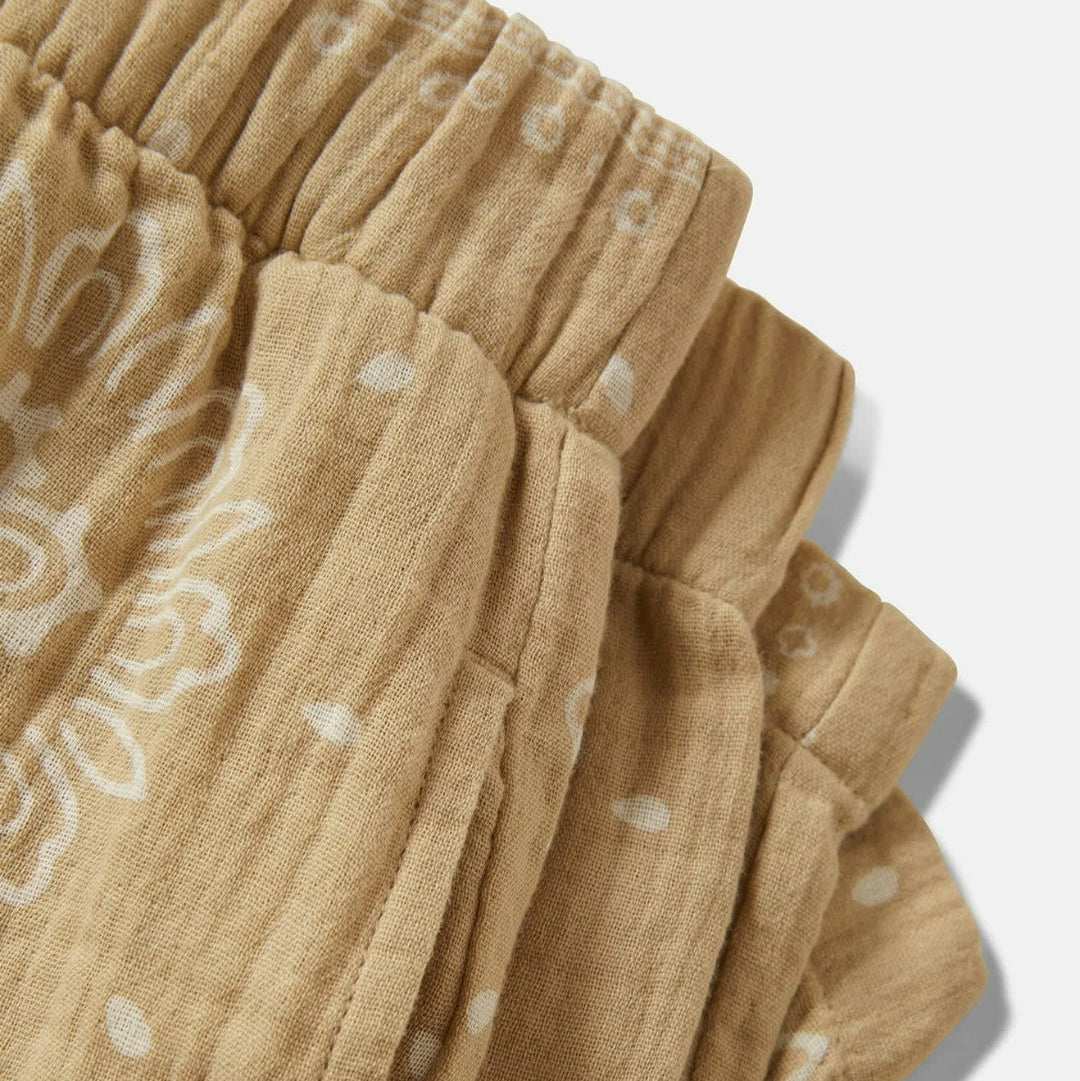 Brixton, Wandering Short, Pale Khaki Bandana