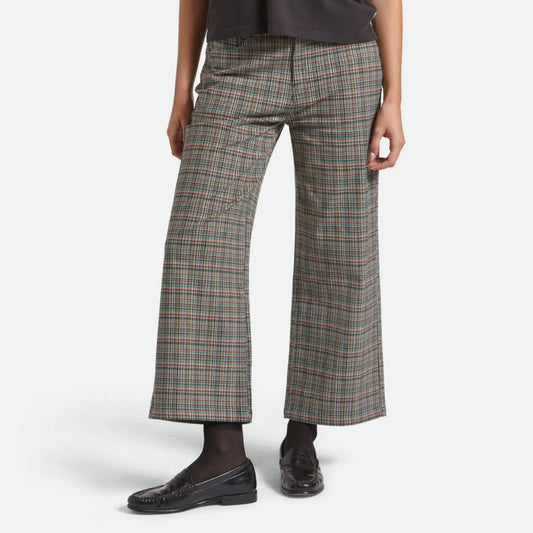 Brixton, Margo Cropped 5-pocket Pant, Houndstooth