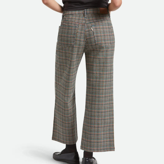 Brixton, Margo Cropped 5-pocket Pant, Houndstooth