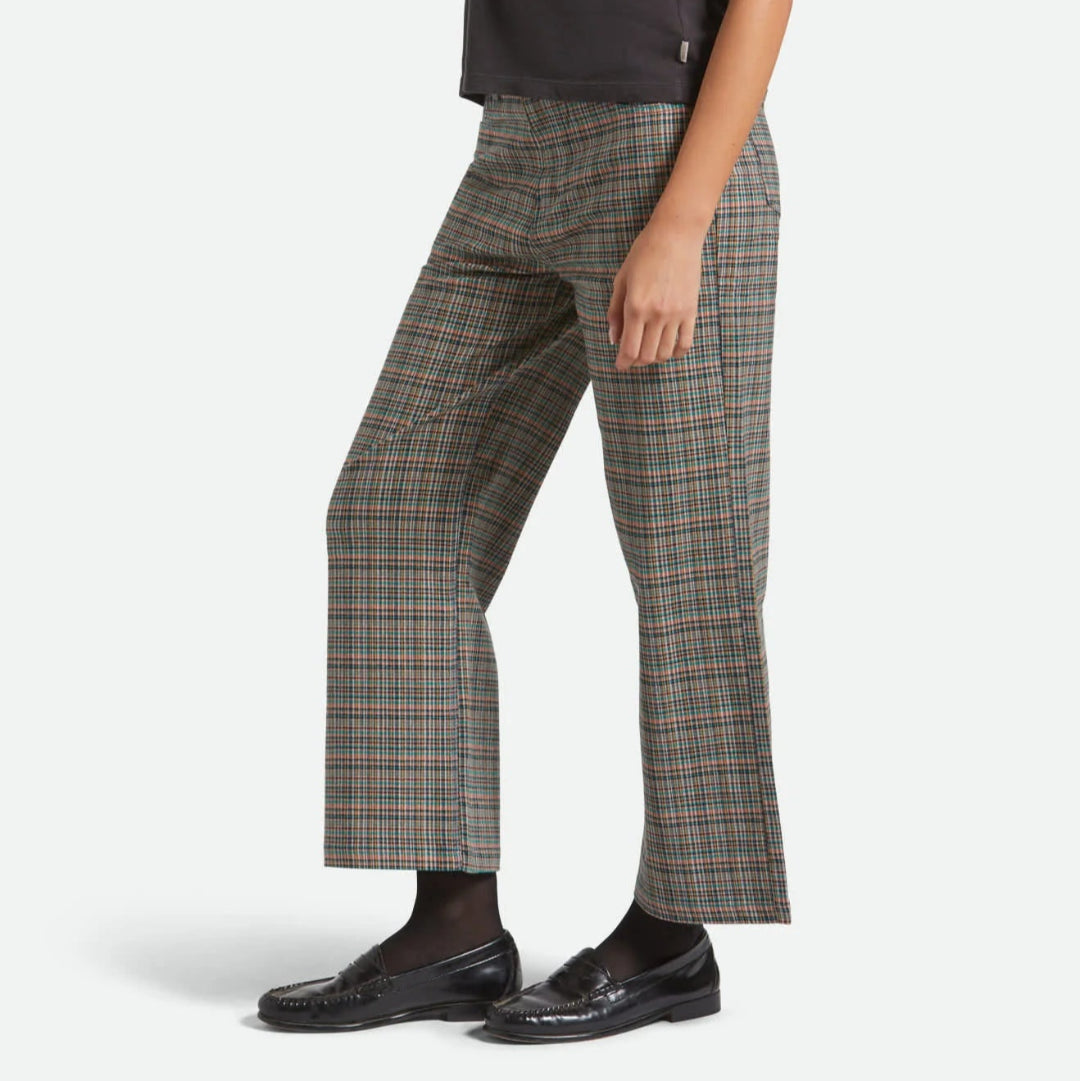 Brixton, Margo Cropped 5-pocket Pant, Houndstooth