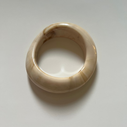 Modern Fable, Marbled Resin Bangle