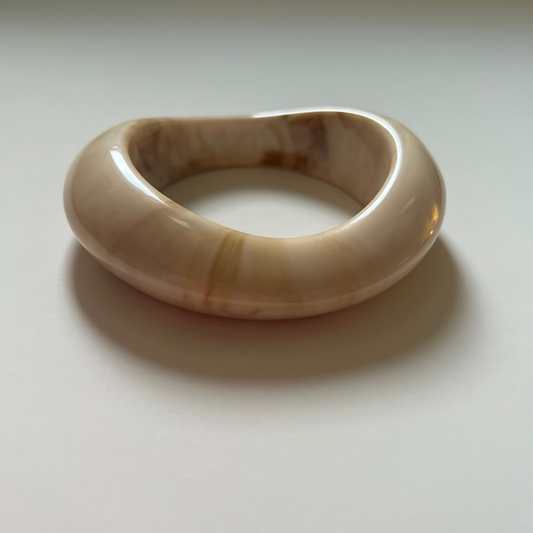 Modern Fable, Marbled Resin Bangle