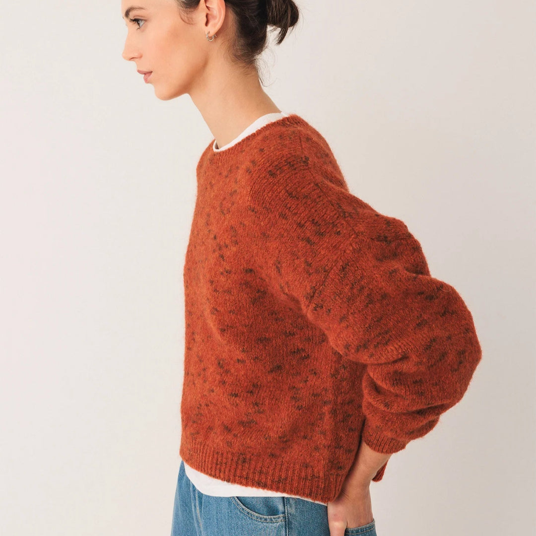 Indi & Cold, Mohair Crop Sweater