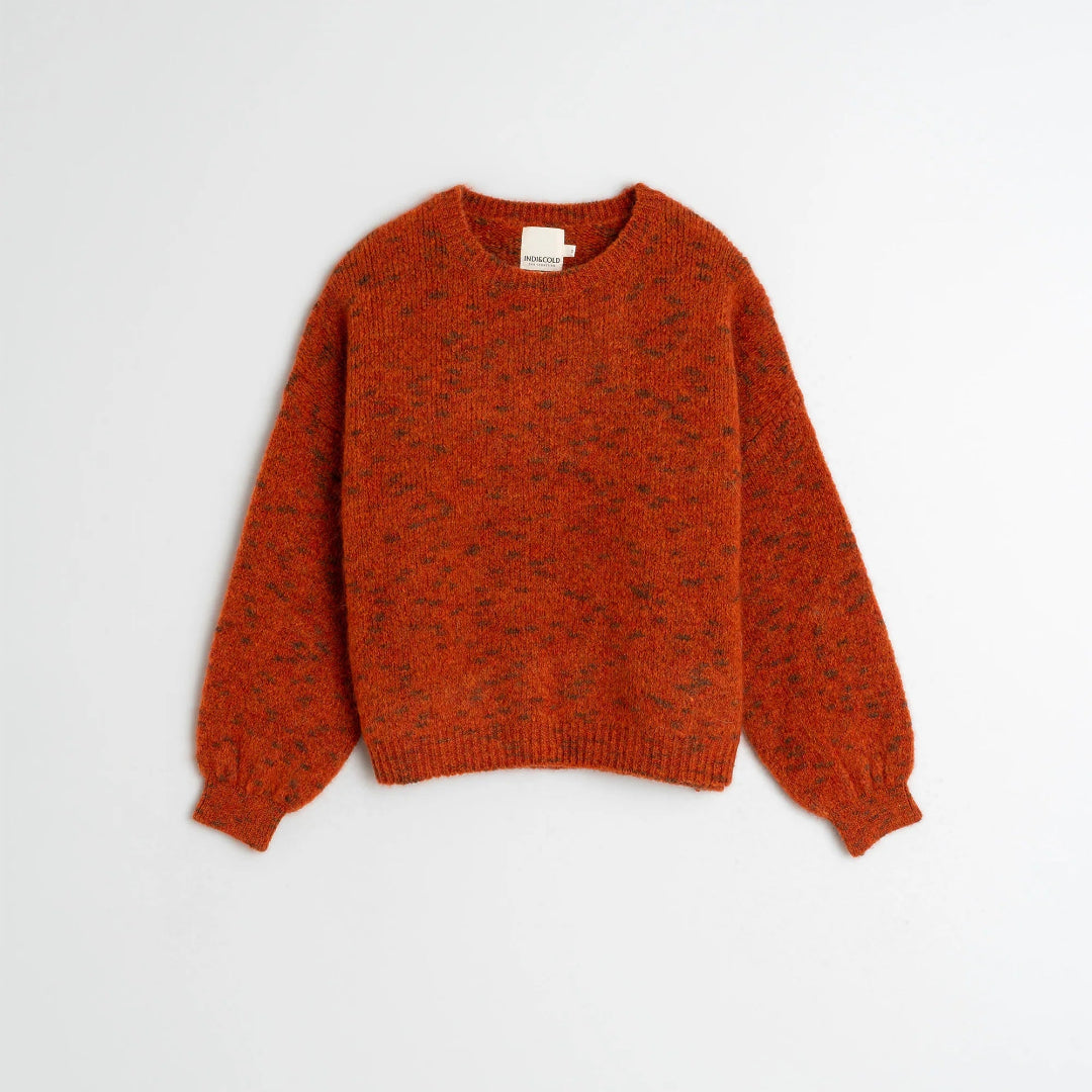 Indi & Cold, Mohair Crop Sweater