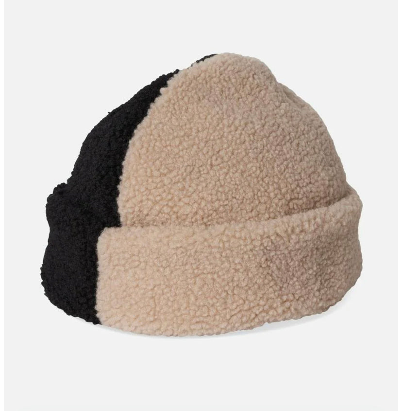 Ginsburg Hat, Black and Oatmeal