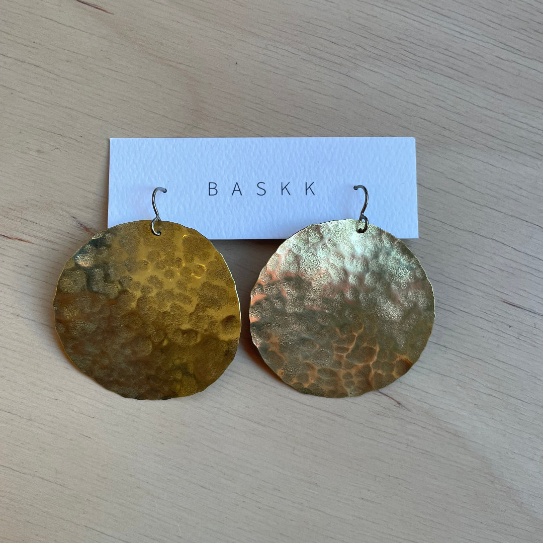 Baskk, XL Brass Circles