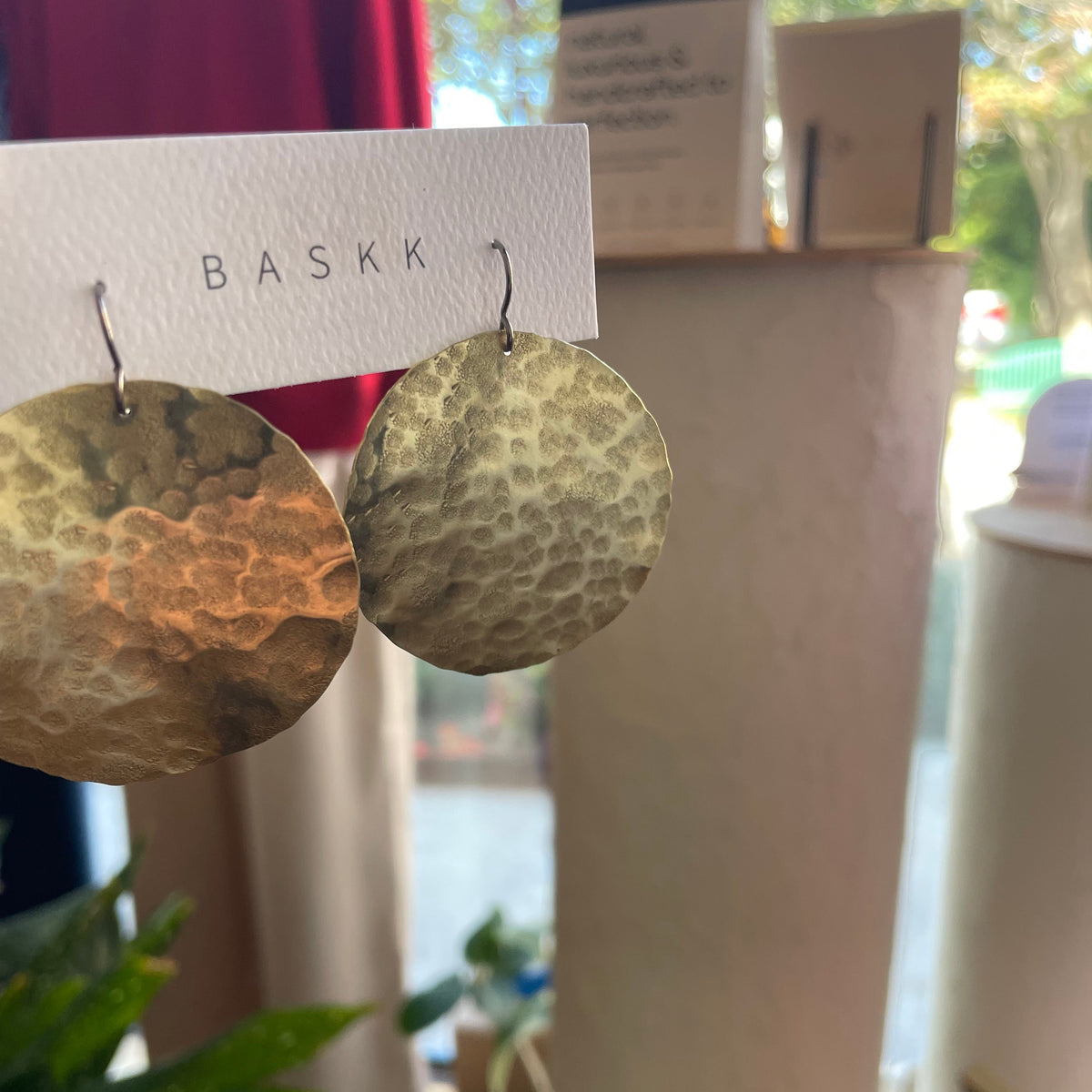 Baskk, XL Brass Circles