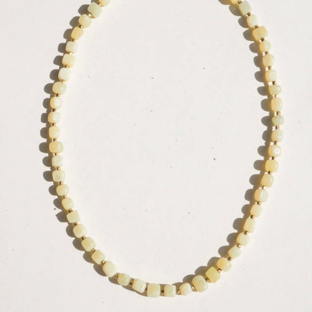 Emily Hartwell, Olive & Bronze Necklace