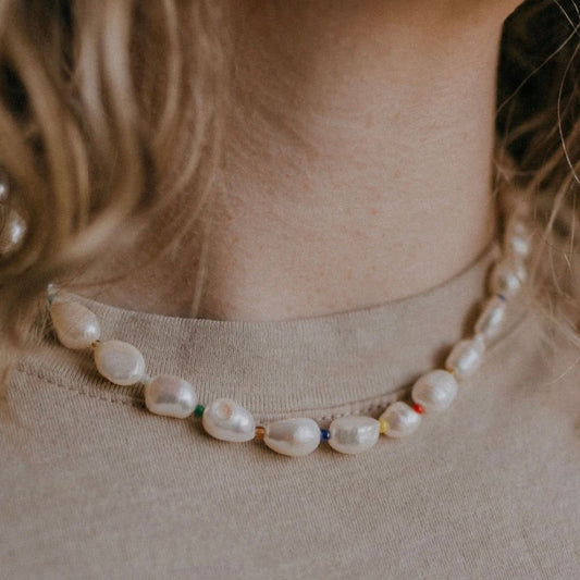 Emily Hartwell, Spectrum Pearl Necklace