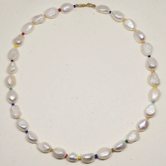 Emily Hartwell, Spectrum Pearl Necklace