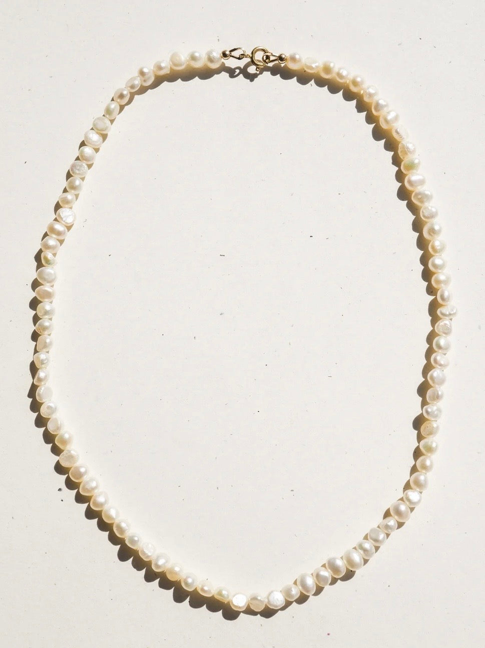Emily Hartwell, Potato Pearl Necklace