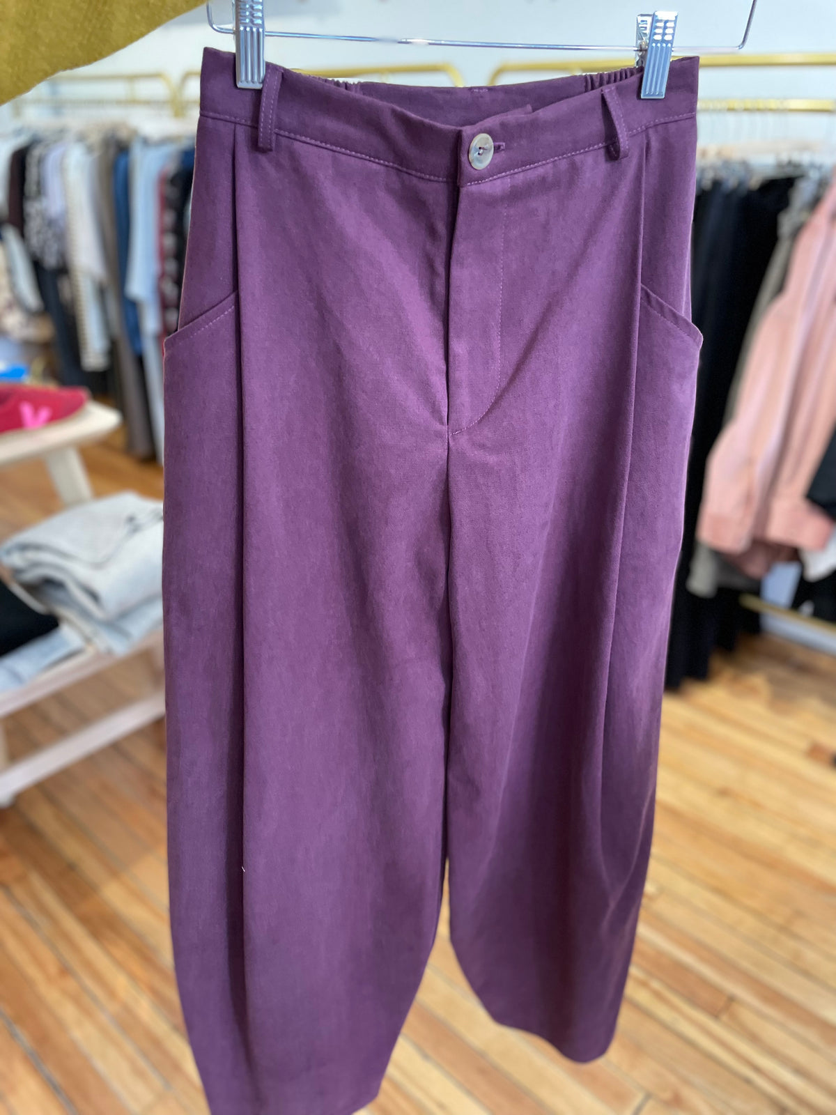 Jennifer Glasgow, Etta Trousers, Merlot