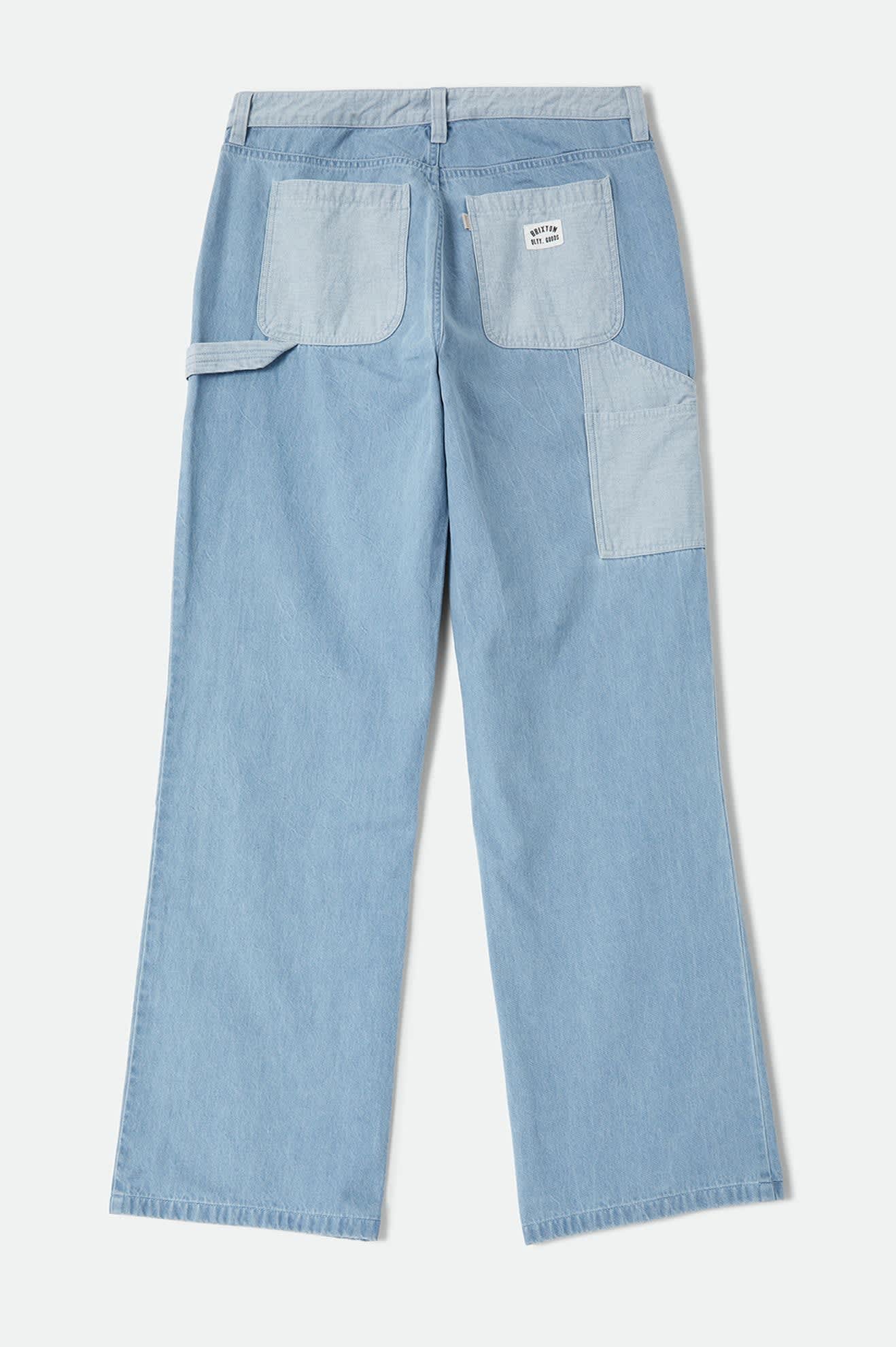 Brixton, Essex Patchwork Painter Pant, Denim Patchwork