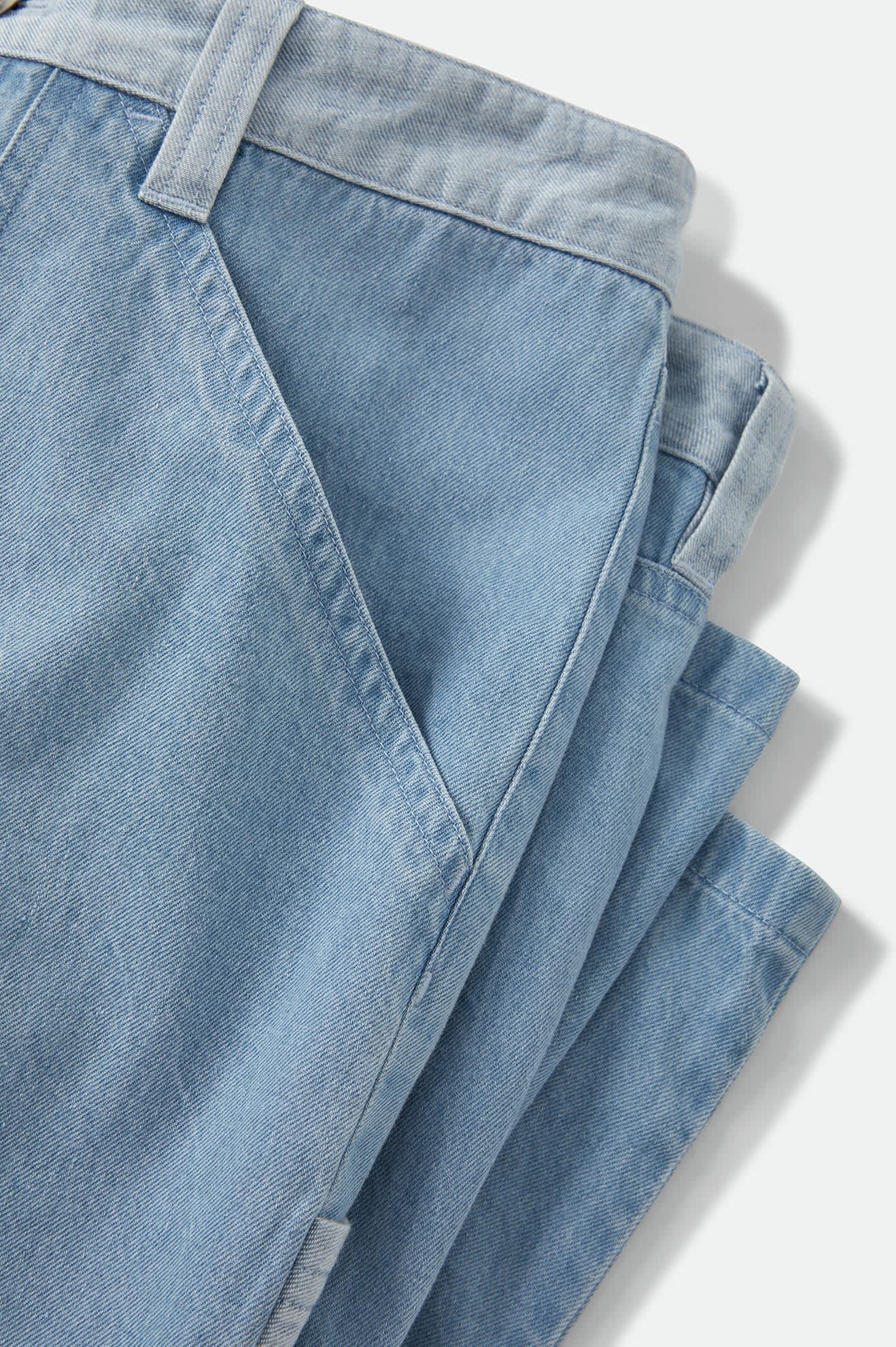 Brixton, Essex Patchwork Painter Pant, Denim Patchwork