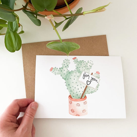 Cactus For You Card