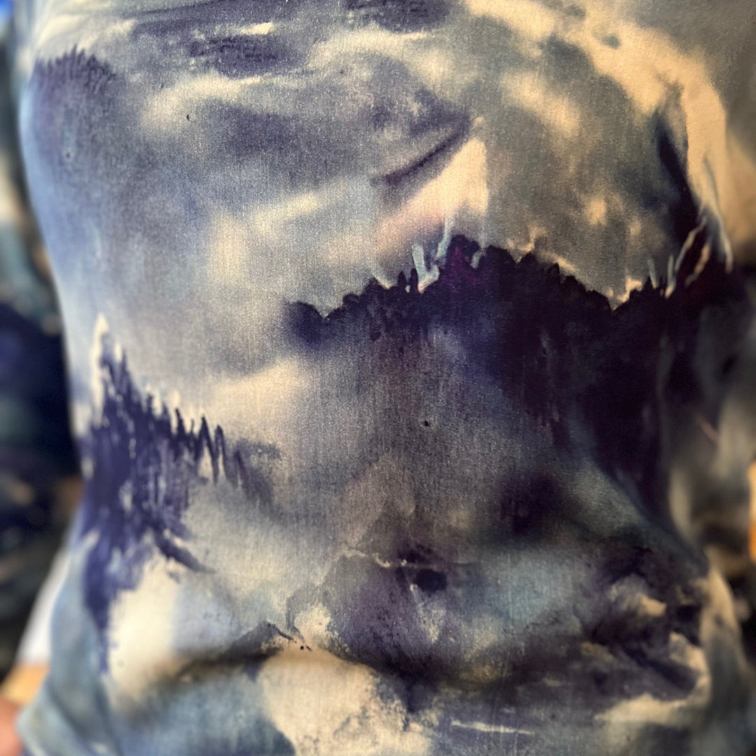 Jennifer Glasgow, Ivy Top, Cloud Print