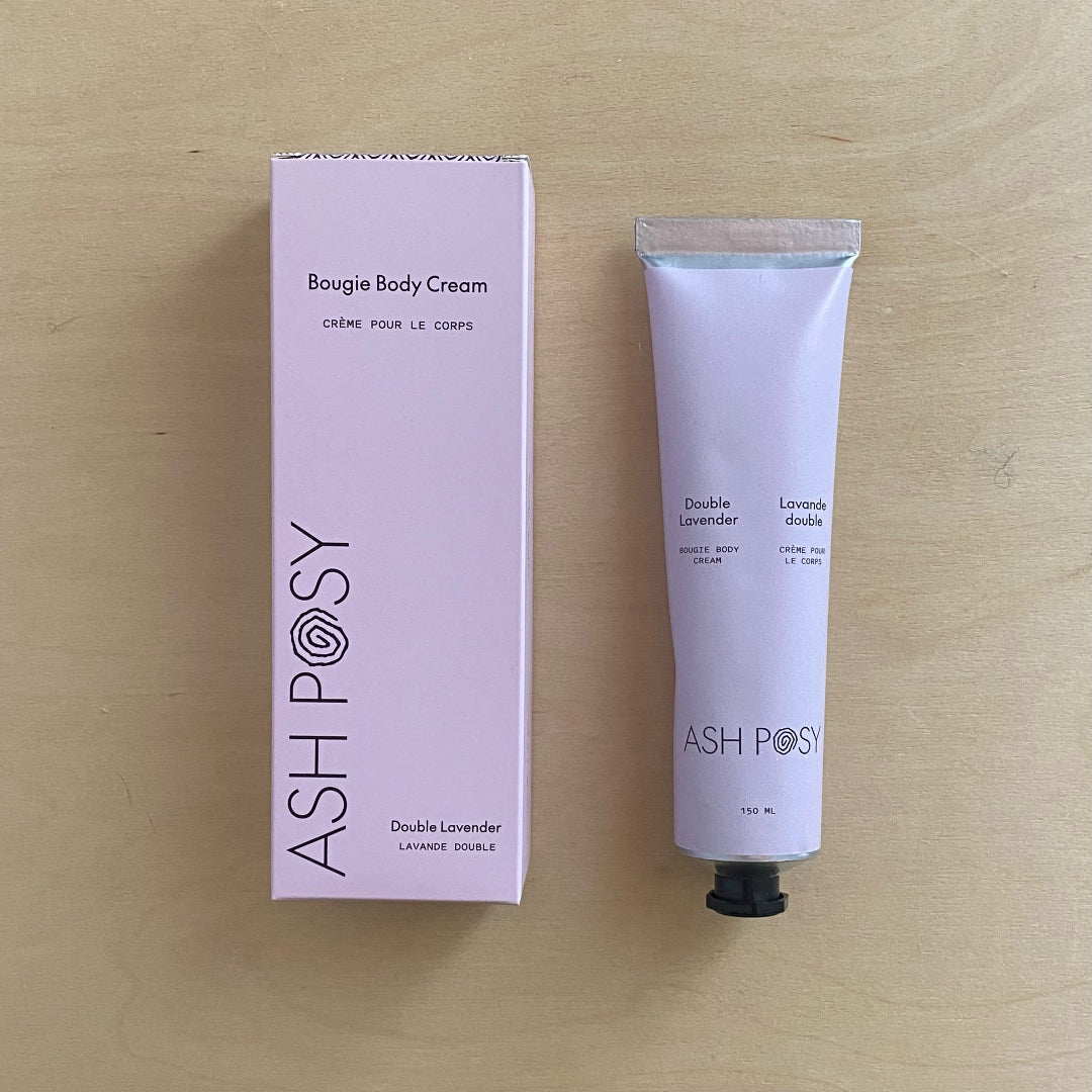 Ash Posy, Bougie Body Cream, Double Lavender Tube (NEW!)