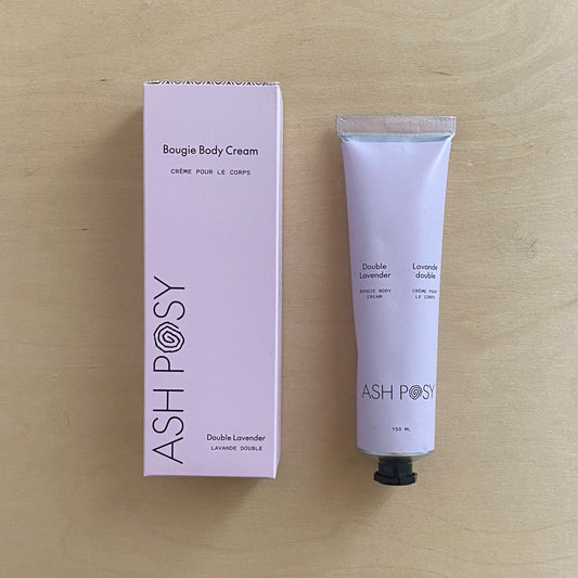 Ash Posy, Bougie Body Cream, Double Lavender Tube (NEW!)