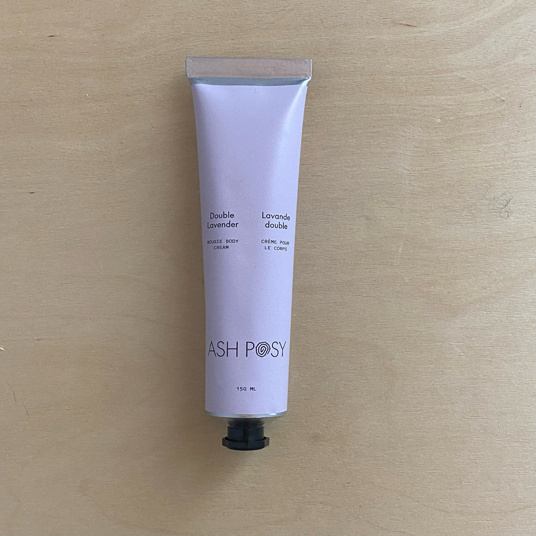Ash Posy, Bougie Body Cream, Double Lavender Tube (NEW!)