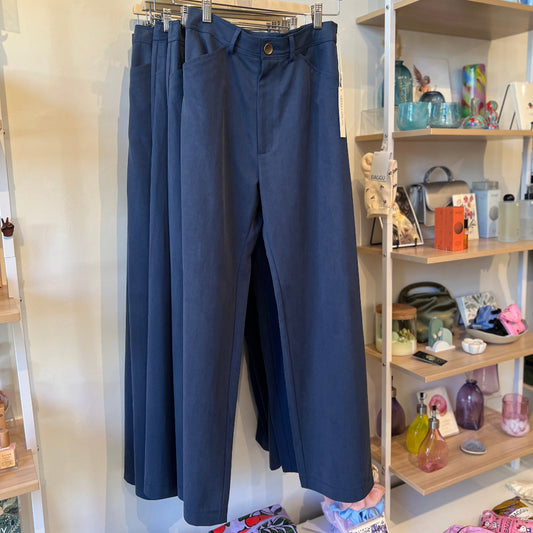Dagg and Stacey, Fifer Wide Leg, Indigo