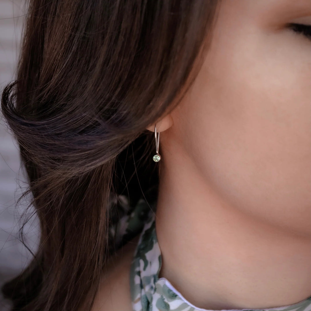 Open Fire, Birthstone Earpins