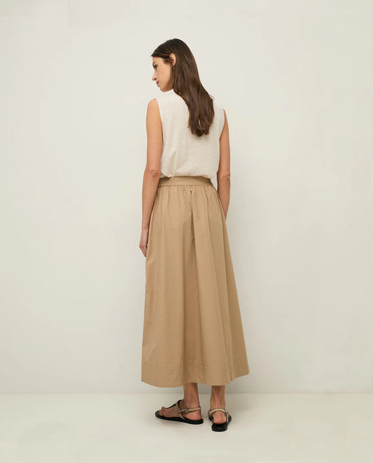 Yerse, Midi Poplin Skirt