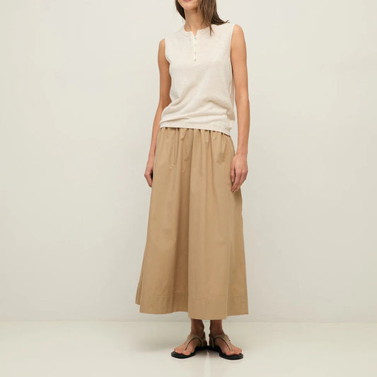 Yerse, Midi Poplin Skirt