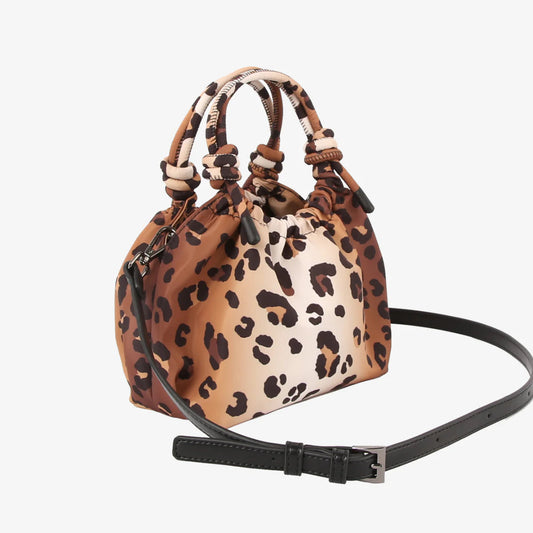 HVISK, Jolly Twill Print Bag, Leopard