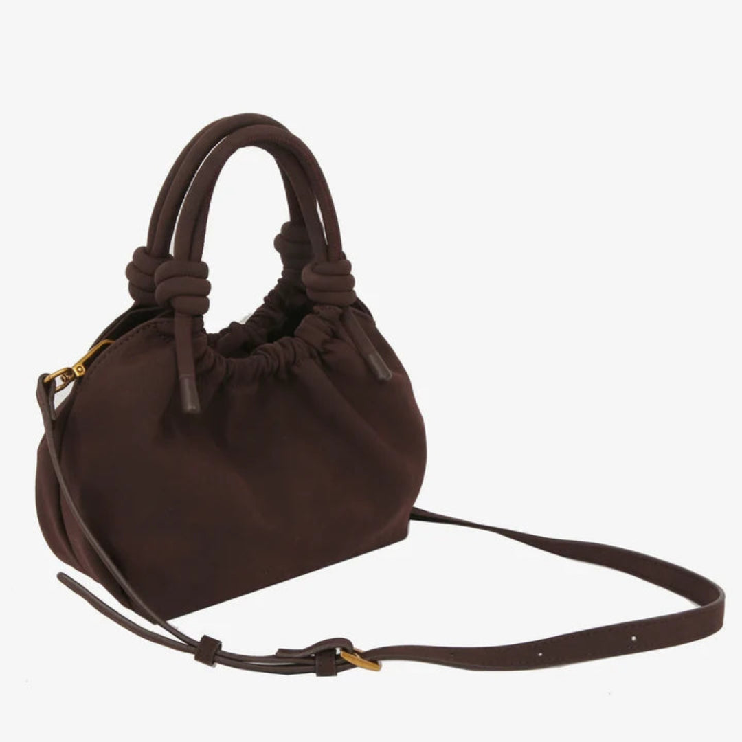 Hvisk, Jolly Brush Structure Bag, Umber Brown