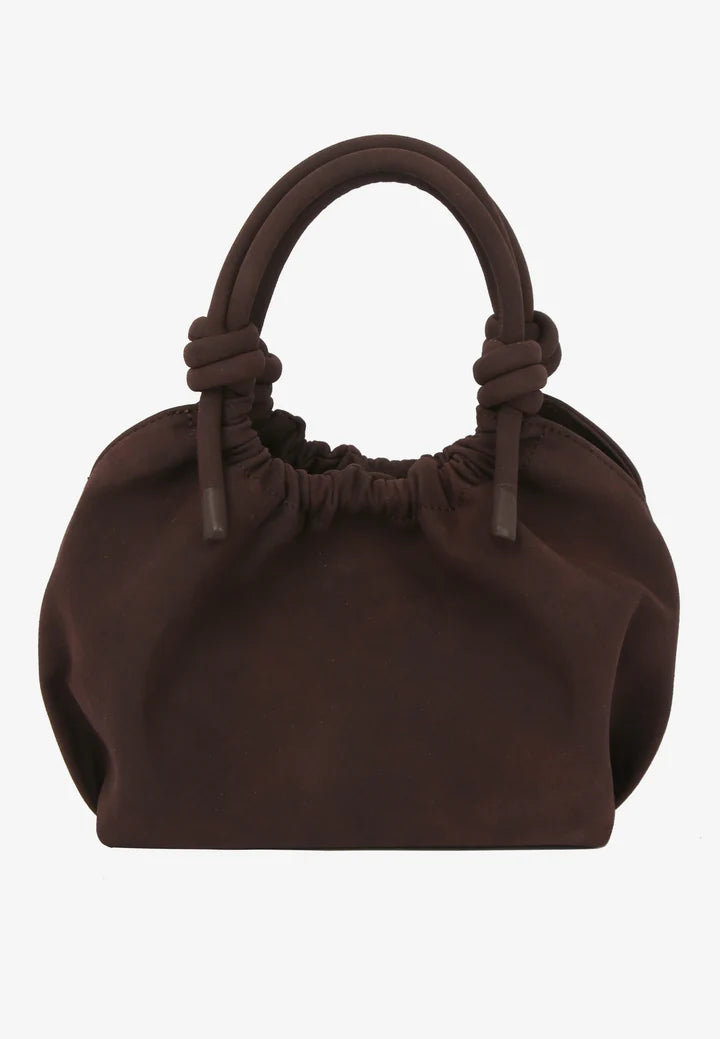 Hvisk, Jolly Brush Structure Bag, Umber Brown