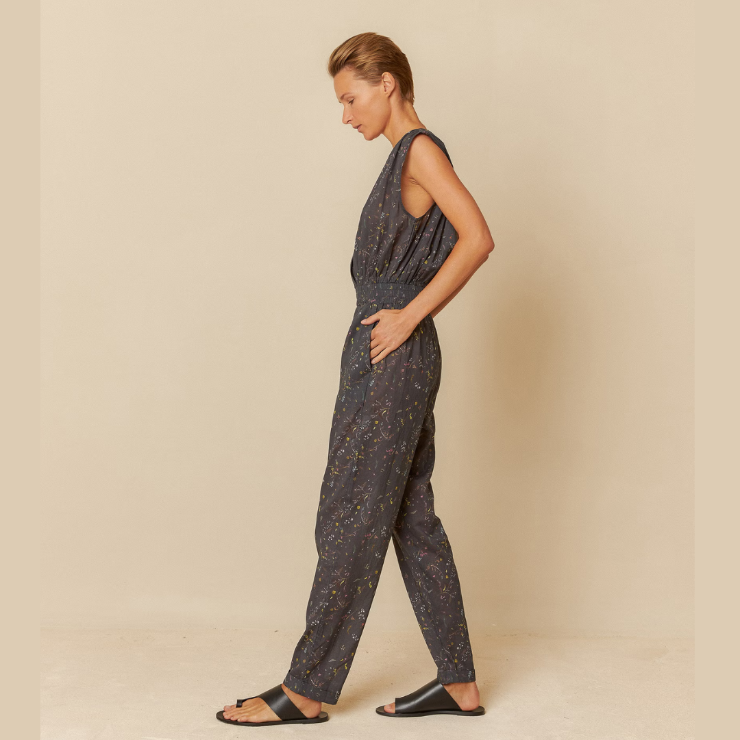 Indi & Cold, Printed Cotton Jumpsuit